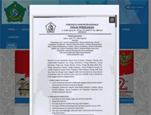 Tablet Screenshot of perikanan.sidoarjokab.go.id